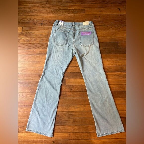 NWT MetHara misuse bootcut jeans light wash size 10 - Picture 6 of 10